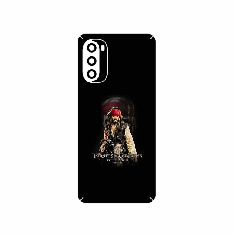 برچسب پوششی ماهوت مدل PIRATES OF THE CARIBBEAN مناسب برای گوشی موبایل موتورولا Moto G52