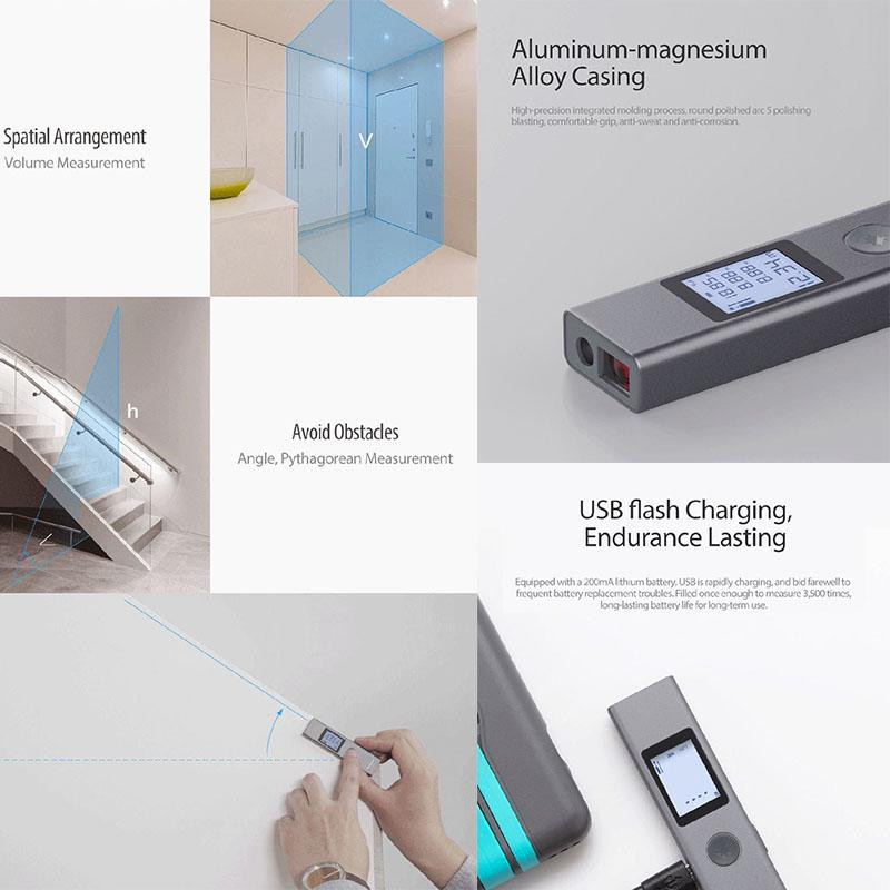 متر لیزری آتومن مدل Digital