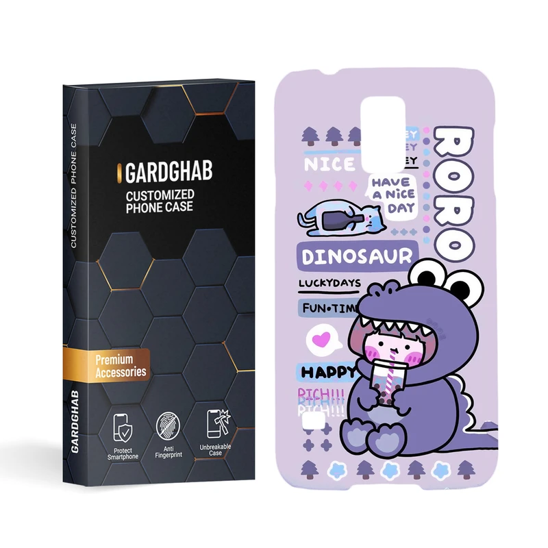    کاور گارد قاب مدل دخترانه مناسب برای گوشی موبایل سامسونگ galaxy s5