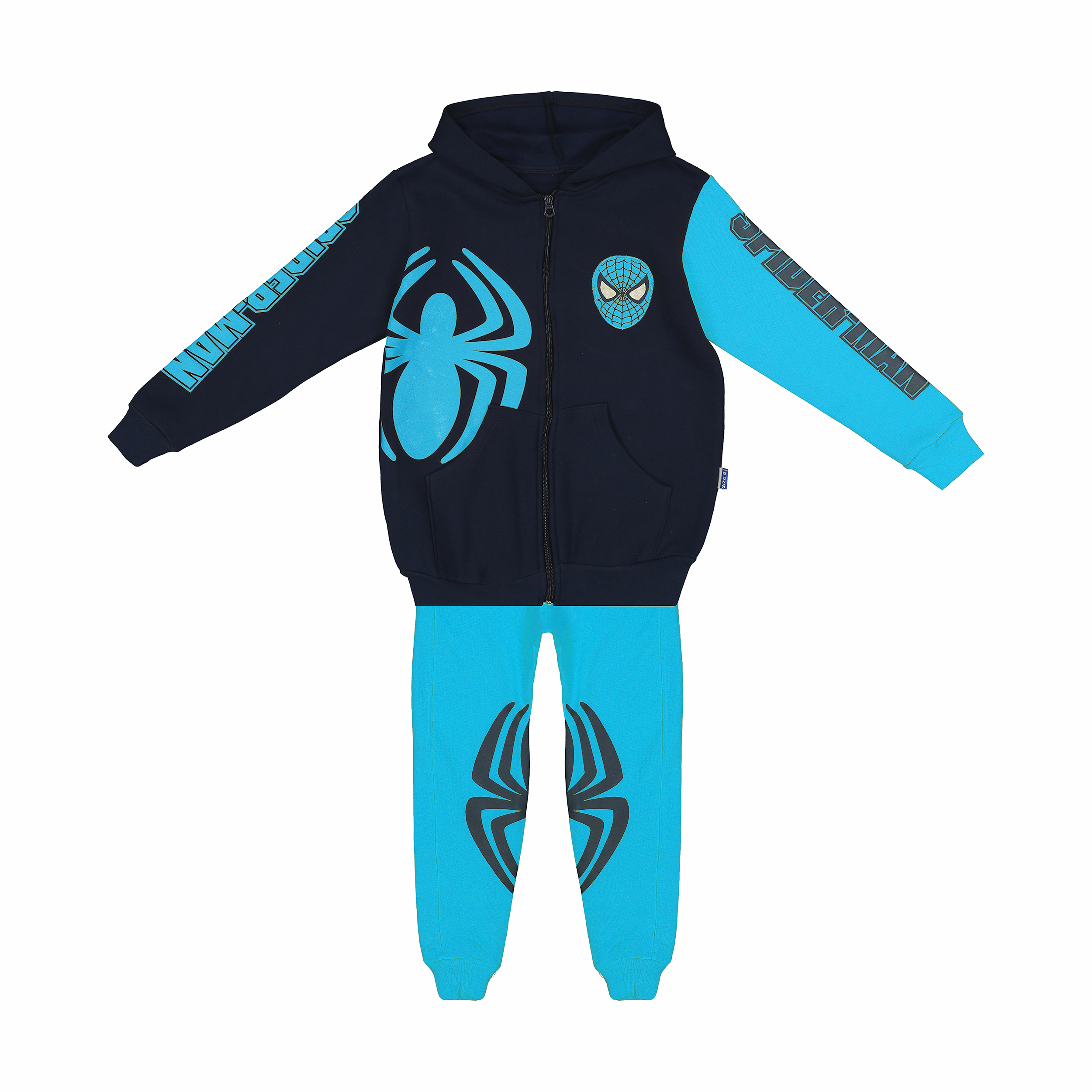 ست سویشرت و شلوار پسرانه مدل مرد عنکبوتی کد BL01