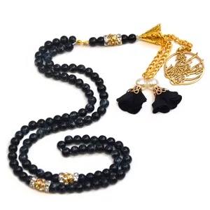 تسبیح مدل مروارید سنگی و إن یکاد