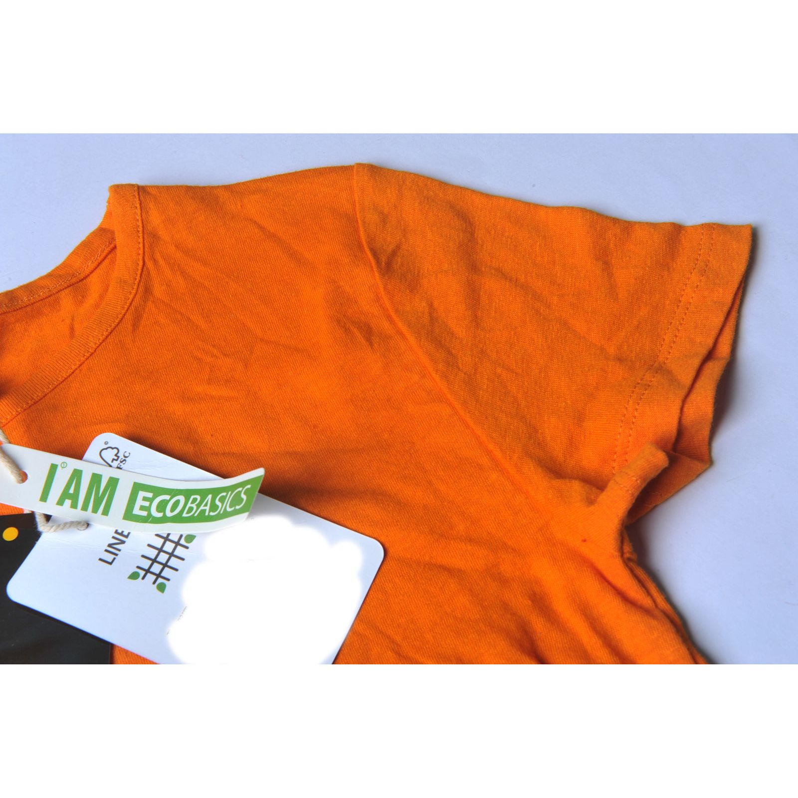 تی شرت آستین کوتاه بچگانه جی بی سی مدل ساده 656225 رنگ نارنجی -  - 4