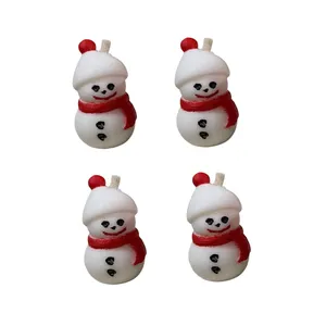 شمع تولد مدل آدم برفی بسته ۴ عددی