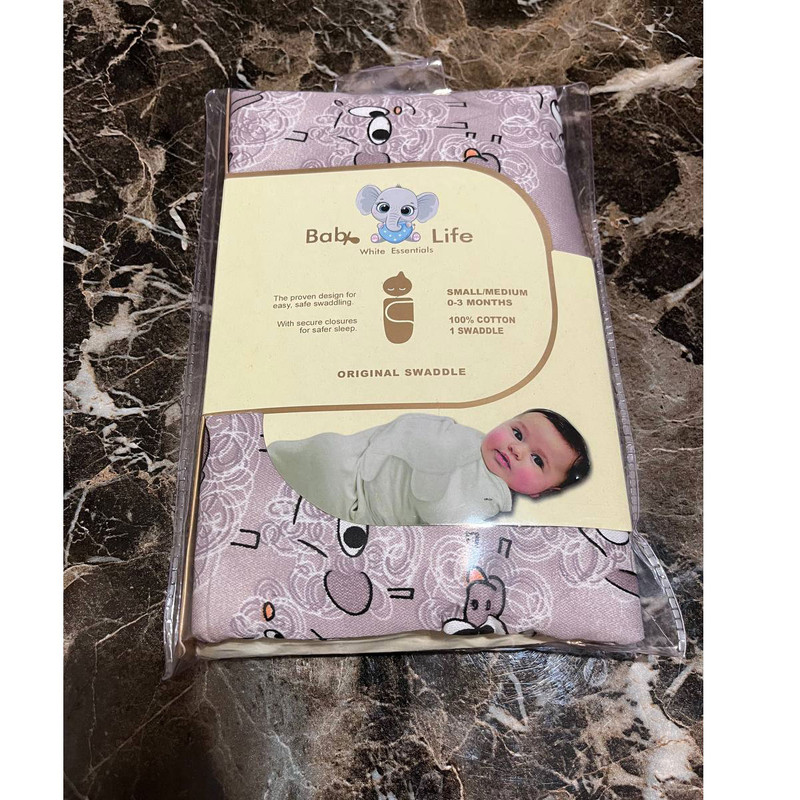 قنداق 2 تکه نوزاد بیبی لایف مدل sheeps