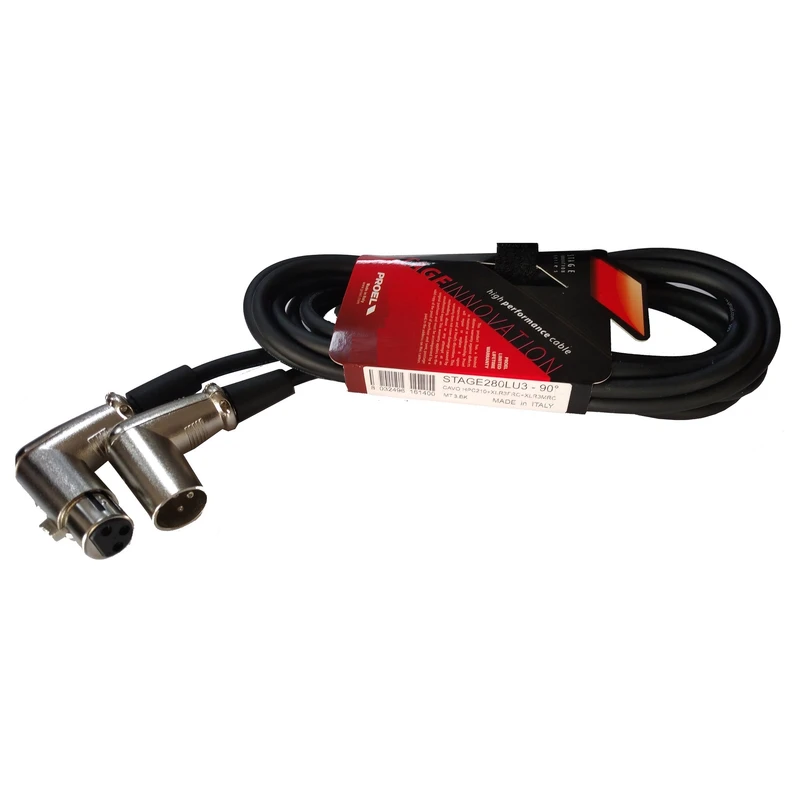  کابل کنان مادگی به کنان نری پروئل مدل STAGE280LU2-90° طول 2 متر