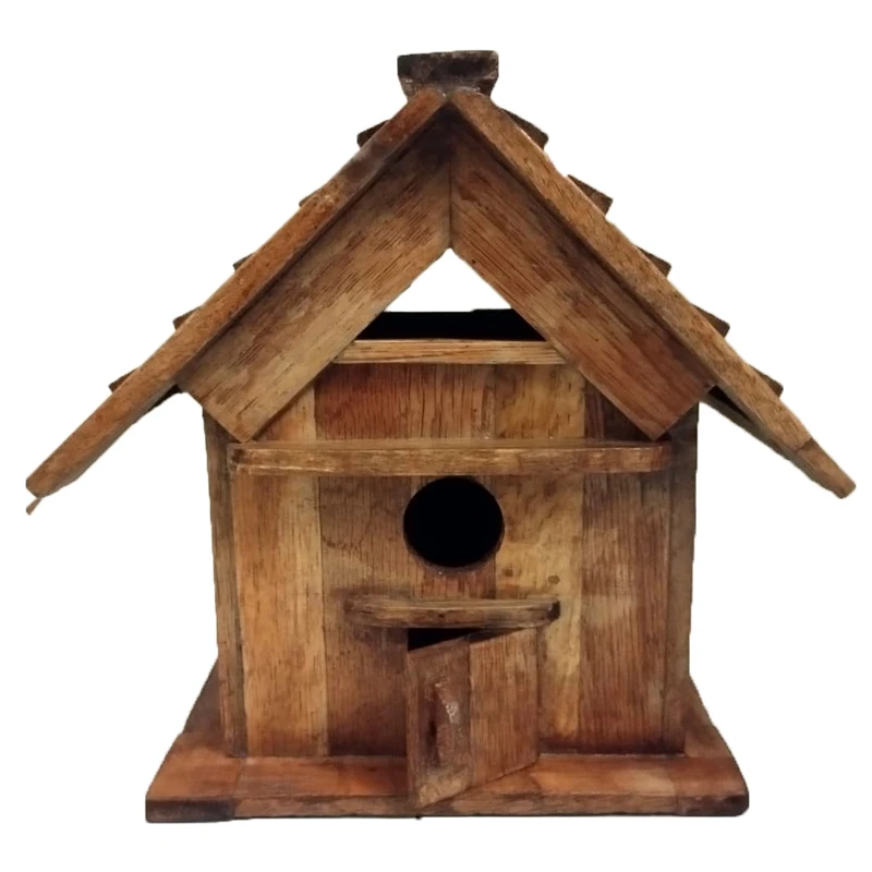 مجسمه چوبی مدل خانه 