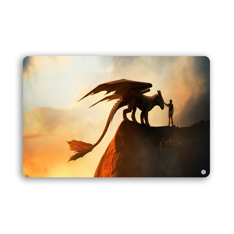 ماوس پد مخصوص بازی شادیت مدل اژدها سواران کد454 سایز 37*24 سانتی متر