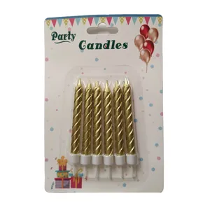 شمع تولد مدل Party Candles مجموعه 6 عددی