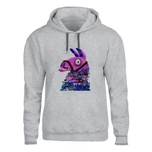 هودی مردانه مدل انیمیشن کد 114 رنگ طوسی