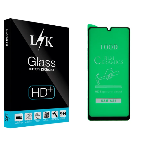 محافظ صفحه نمایش ال کی مدل +HD مناسب برای گوشی موبایل سامسونگ Galaxy A31