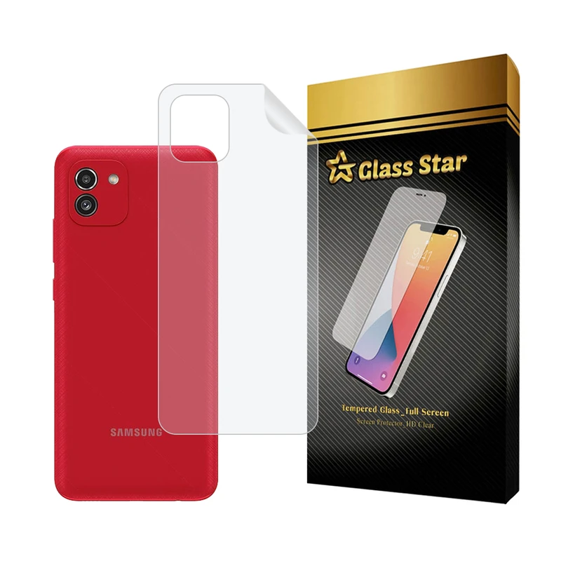 محافظ پشت گوشی هیدروژل گلس استار مدل NANOMTB مناسب برای گوشی موبایل سامسونگ Galaxy A03