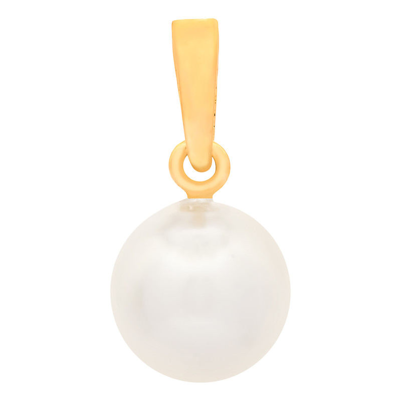 آویز گردنبند طلا 18 عیار زنانه وی گالری طرح گوی کد C0179-X5