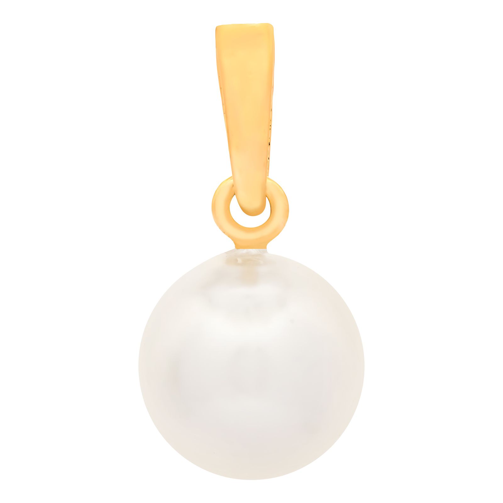 آویز گردنبند طلا 18 عیار زنانه وی گالری طرح گوی کد C0179-X5 -  - 1