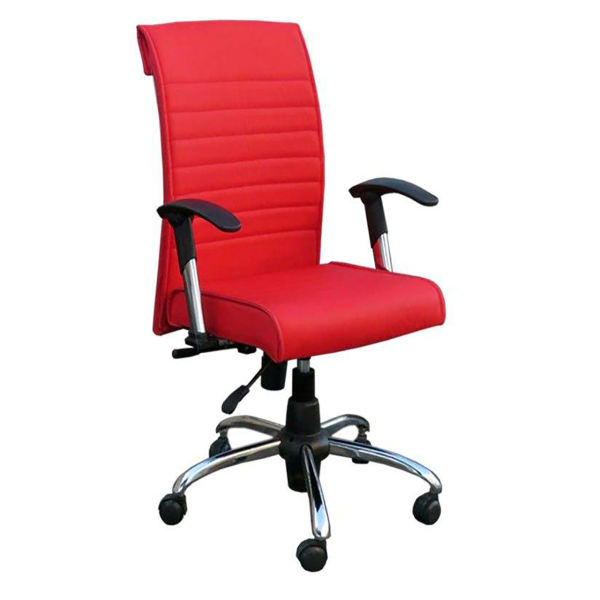 red leather executive chair