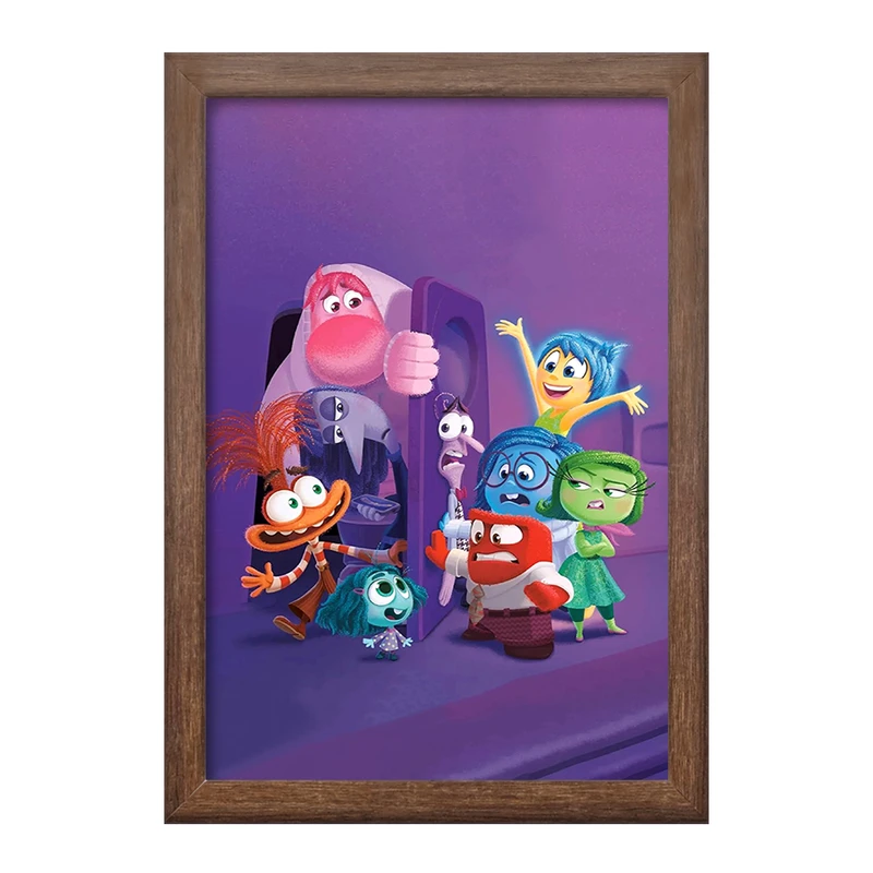 تابلو خندالو طرح اینساید اوت (Inside Out) کد 36655