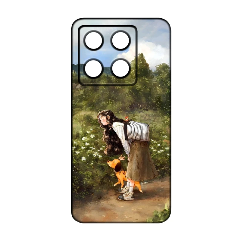 کاور طرح دخترانه کد 260 مناسب برای گوشی موبایل شیائومی 14T