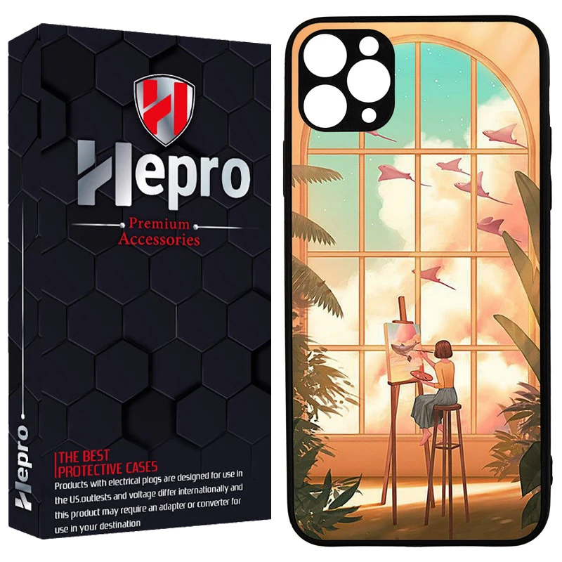 کاور هپرو طرح فانتزی مدل TPU مناسب برای گوشی موبایل اپل IPHONE 11 PRO MAX
