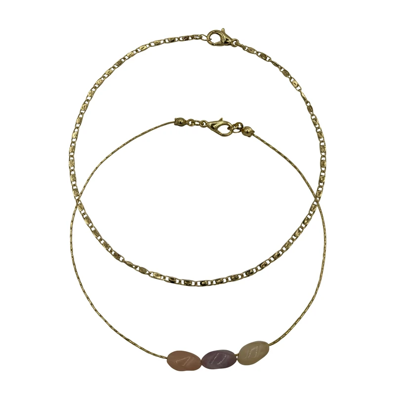 پابند زنانه مدل nature مجموعه دو عددی