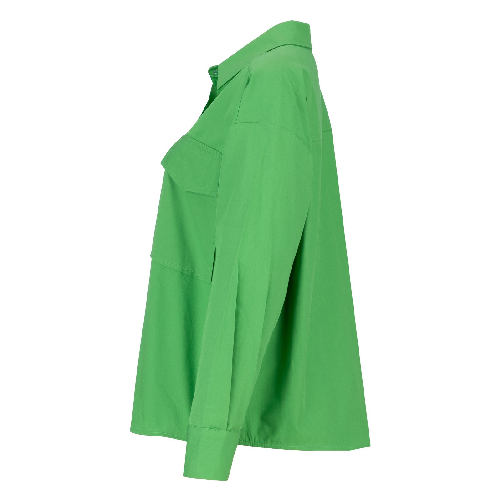 شومیز آستین بلند زنانه سرژه مدل 207290 رنگ سبز -  - 2