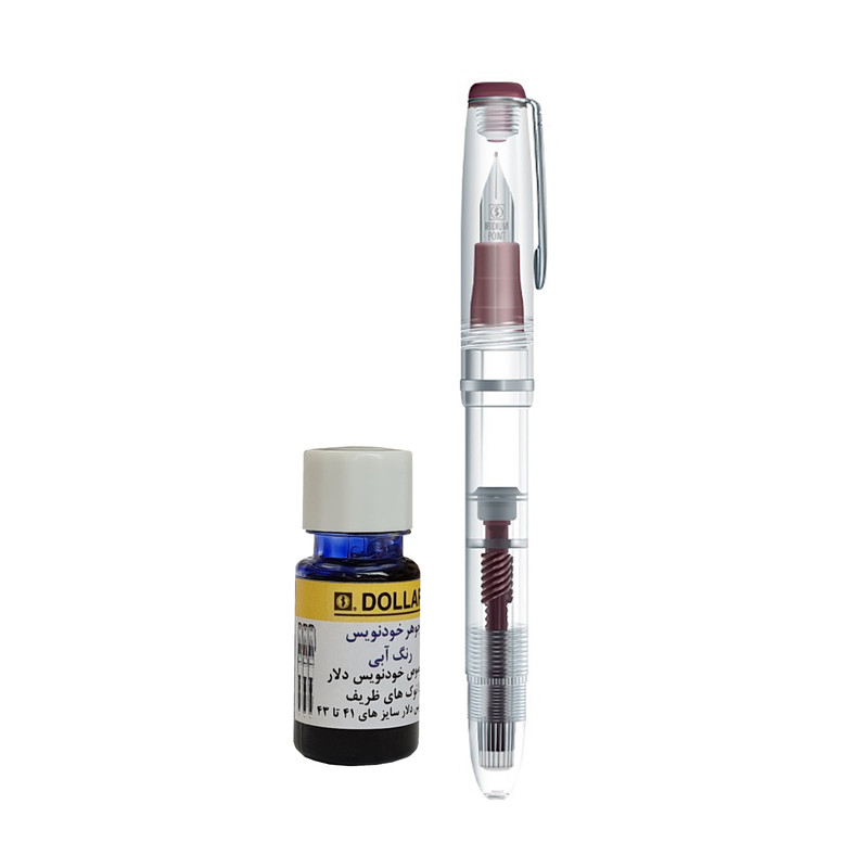 خودنویس دلار مدل 717i کد 42 به همراه جوهر