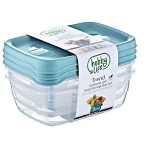 ظرف نگهدارنده هوبی لایف مدل D-5189 بسته 3 عددی 