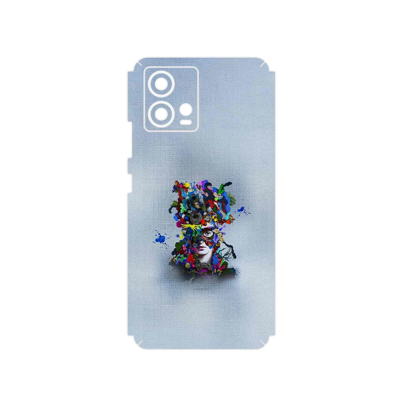 برچسب پوششی ماهوت مدل Collage of surreal Portrait of Women 4 مناسب برای گوشی موبایل موتورولا Edge 30 Fusion