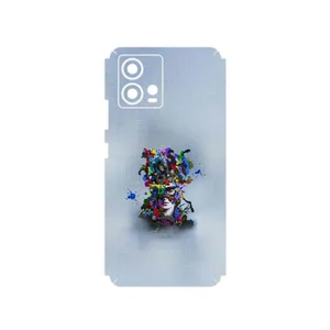 MAHOOT Collage of surreal Portrait of Women 4 Cover Sticker for Motorola Edge 30 Fusion