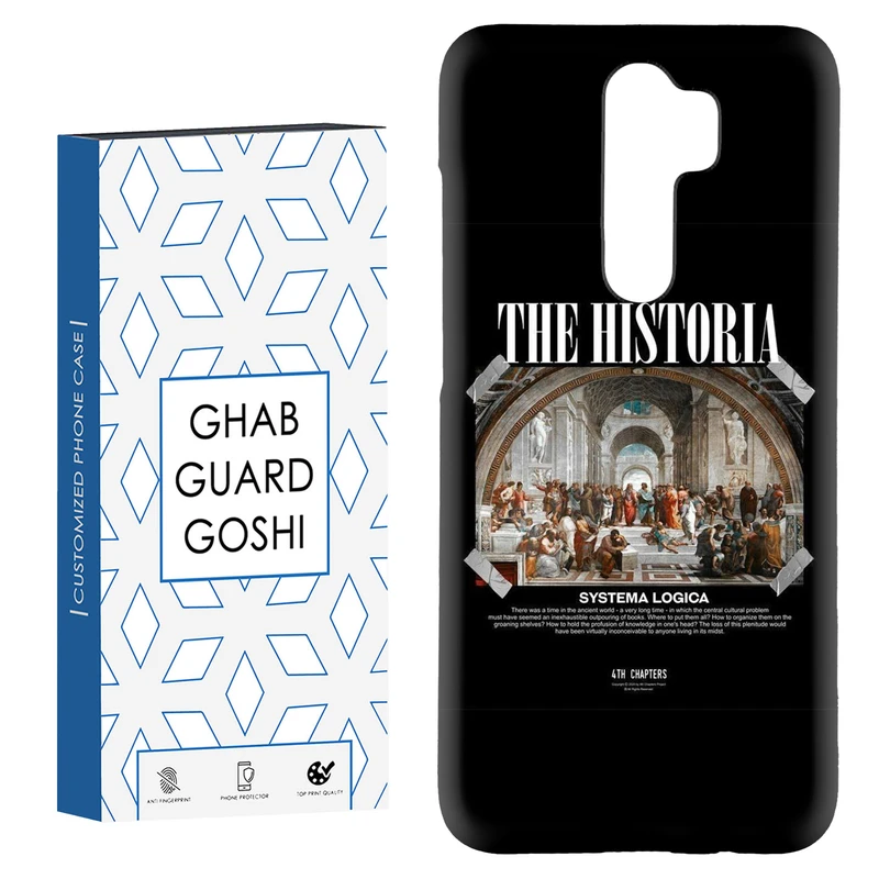 کاور قاب گارد گوشی طرح مونالیزا کد Dimo-719 مناسب برای گوشی موبایل شیائومی Redmi 9 / Redmi 9 Prime