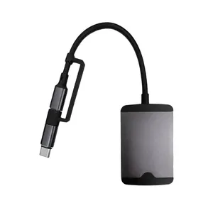 هاب 5 پورت USB-C/Lightning گرین لاین مدل 5in1 Mini Multifunction Hub