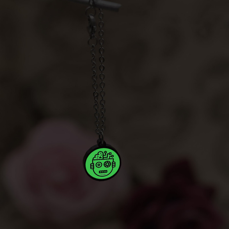 آویز ساعت زنانه ناکسیگو مدل شب تاب طرح رباتیک کد AW8683 آویز ساعت زنانه ناکسیگو مدل شب تاب طرح رباتیک کد AW8683