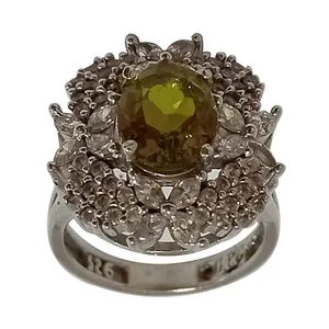 انگشتر نقره زنانه سلین کالا مدل الکساندریت ce-As041