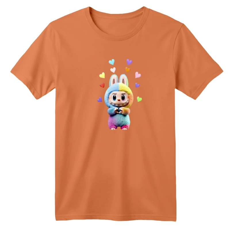 تی‌شرت آستین کوتاه لانگ بچگانه مدل لبوو کد 2