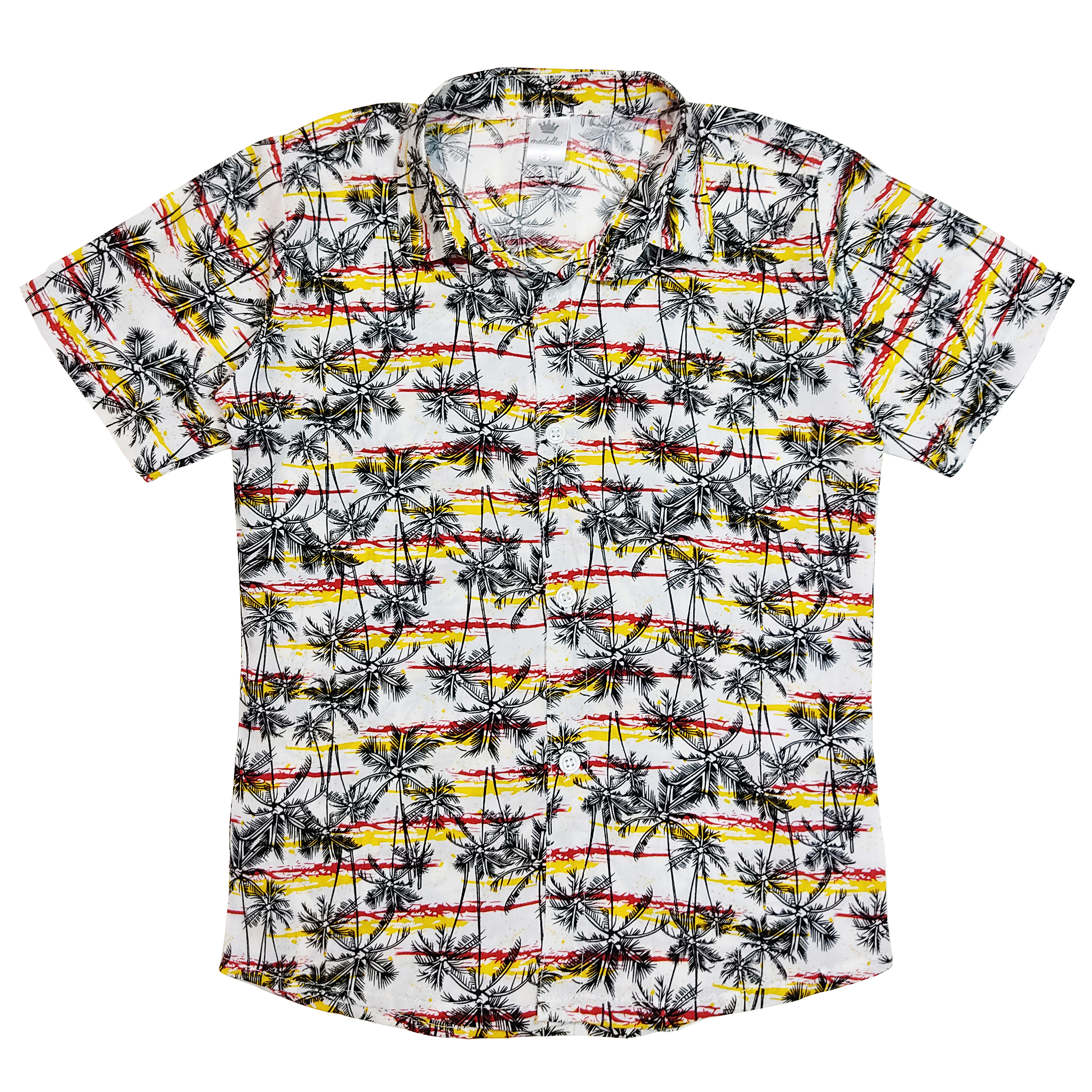 پیراهن پسرانه مدلا طرح هاوایی  کد HOS1600