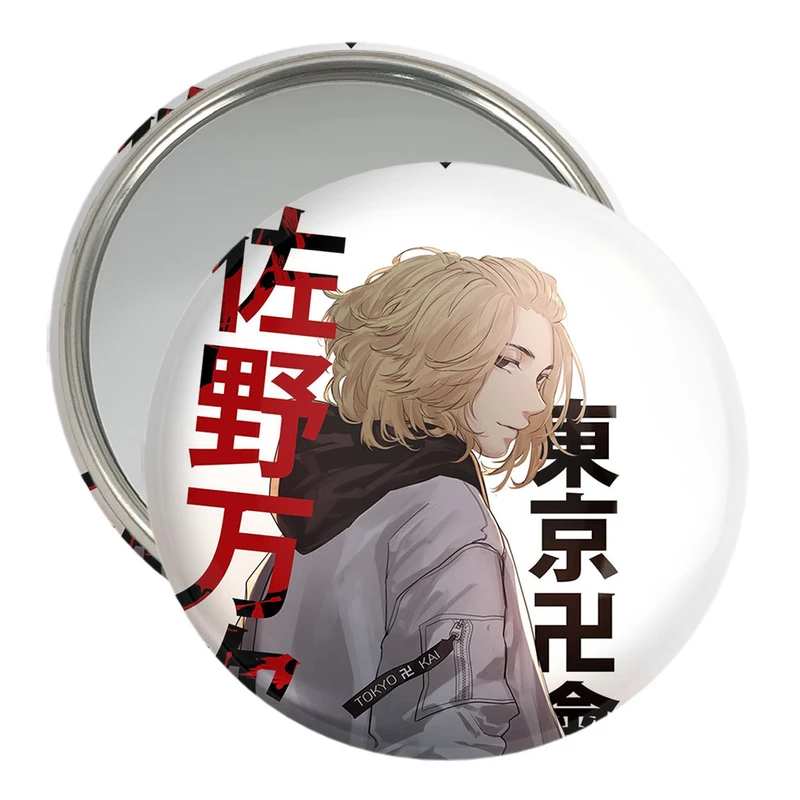 آینه جیبی خندالو مدل مایکی انیمه توکیو ریونجرز Tokyo Revengers  کد 10586