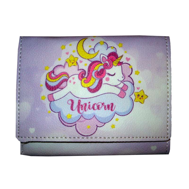 کیف پول دخترانه مدل unicorn کد Al-1003