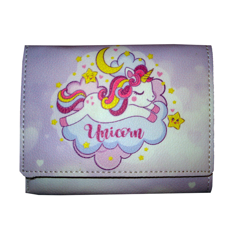 کیف پول دخترانه مدل unicorn کد Al-1003
