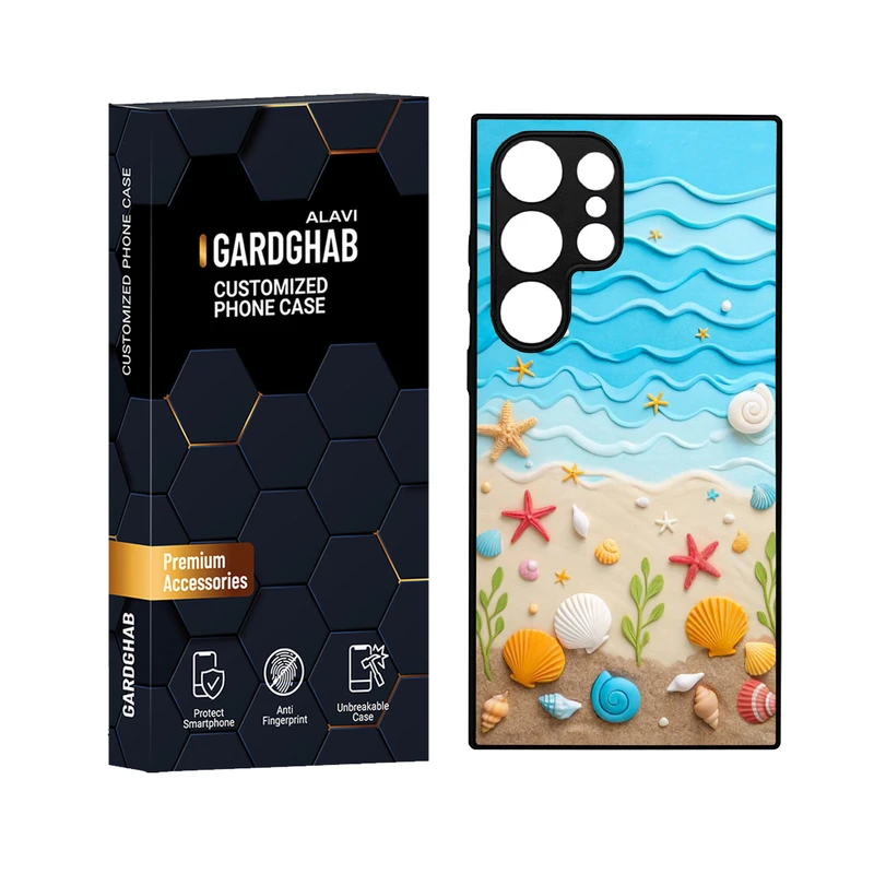 کاور گارد قاب علوی مدل دور ژله ای مناسب برای گوشی موبایل سامسونگ Galaxy S24 Ultra