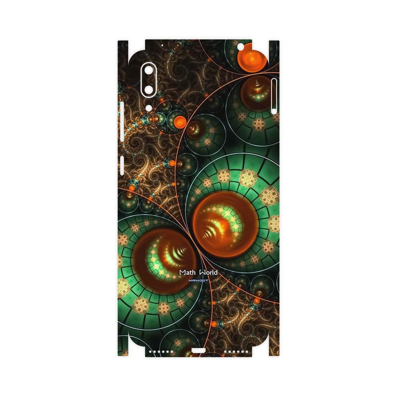 برچسب پوششی ماهوت مدل Mathematical Geometric Shape 3-FullSkin مناسب برای گوشی موبایل هوآوی Y7 Pro 2019