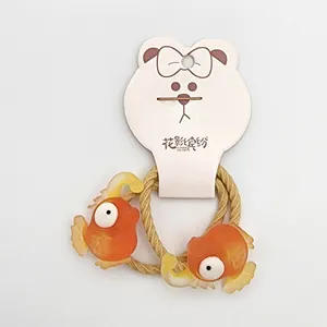 کش مو دخترانه مدل ماهی کد KSH666 بسته 2 عددی