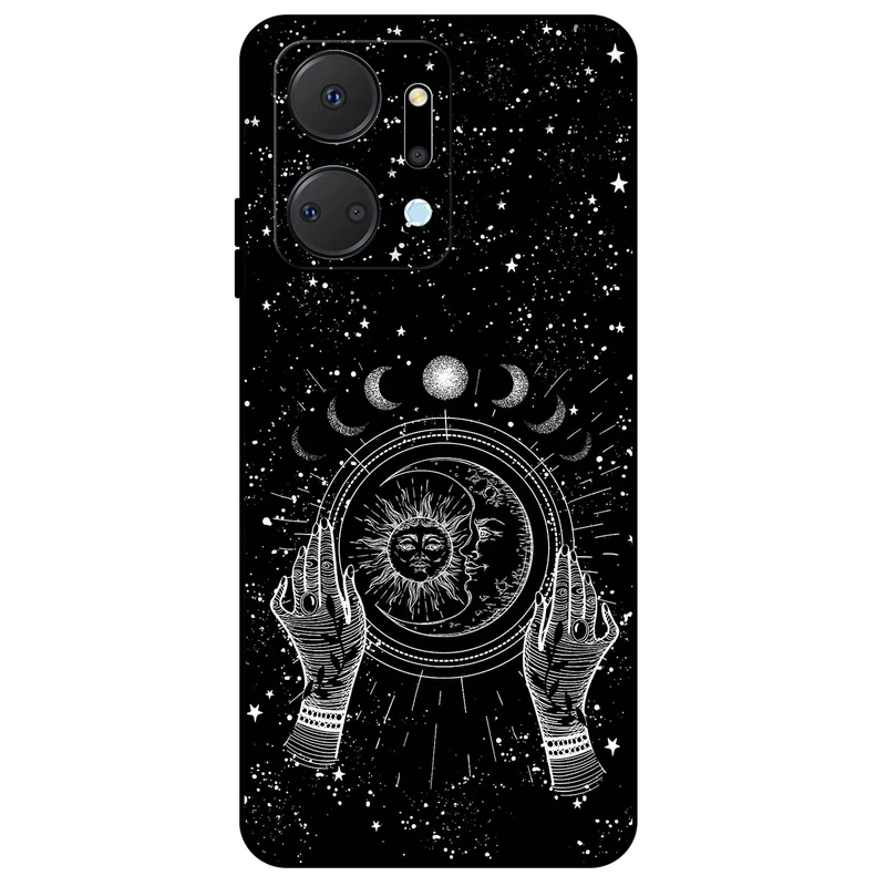 کاور مگافون طرح ماه و خورشید مدل 1892 مناسب برای گوشی موبایل آنر X7A