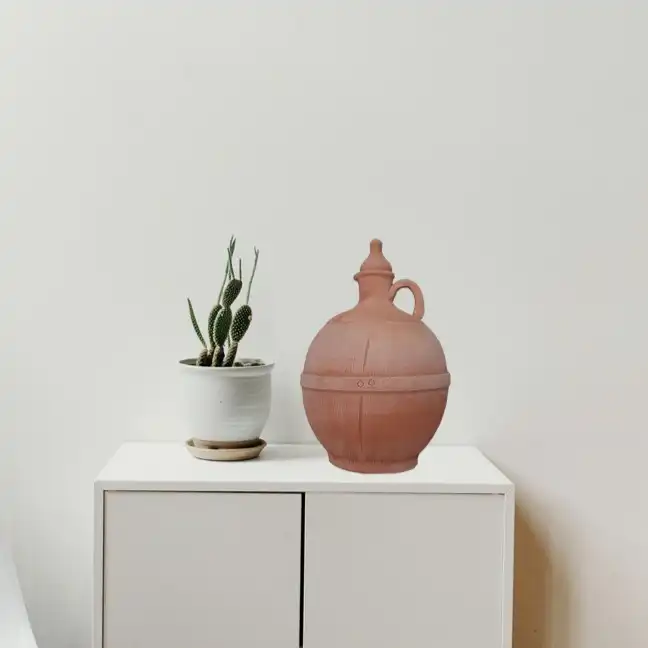 کوزه سفالی مدل بی لعاب