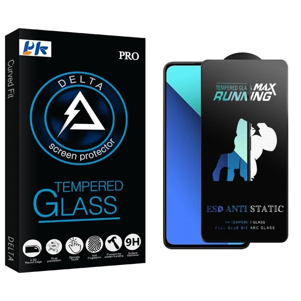 محافظ صفحه نمایش پی کی مدل Delta2 Running Max مناسب برای گوشی موبایل شیائومی Redmi Note 13 pro 5G