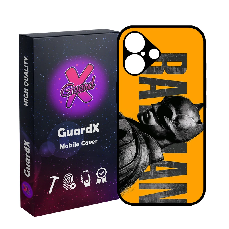 کاور گارد ایکس طرح Batman مدل 11076 مناسب برای گوشی موبایل اپل iPhone 16