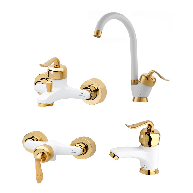 ست شیرآلات ویسادار مدل ونوس پلاس مجموعه 4 عددی