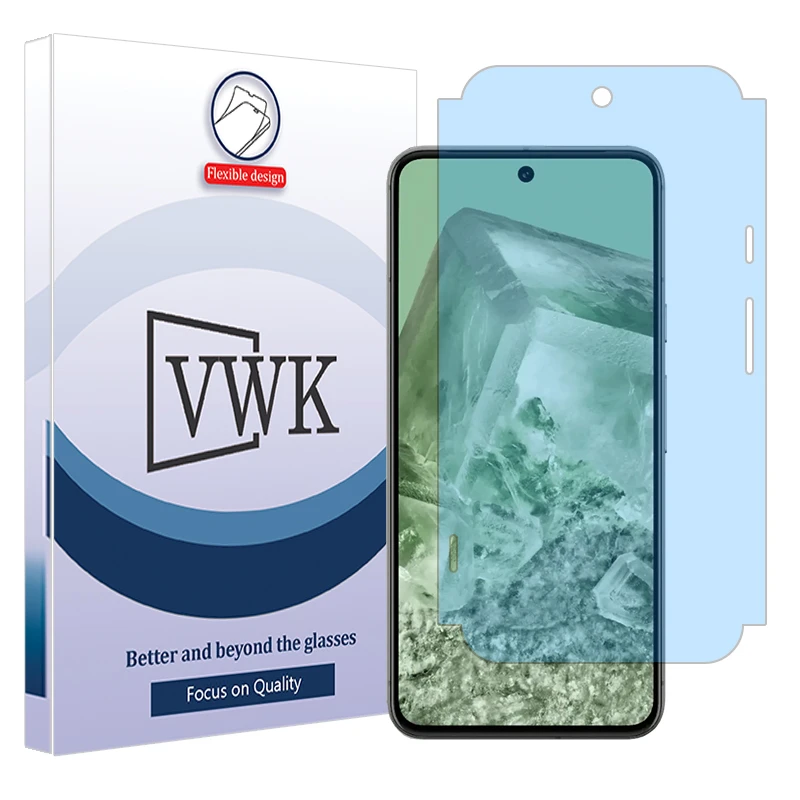 محافظ صفحه نمایش مات آنتی بلو وی دبلیو کی مدل Tough مناسب برای گوشی موبایل گوگل Pixel 8