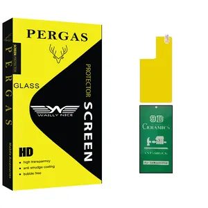 Waily Nice Pergas Glass Ceramics Screen Protector For Samsung Galaxy S22 Ultra With Back Protector
