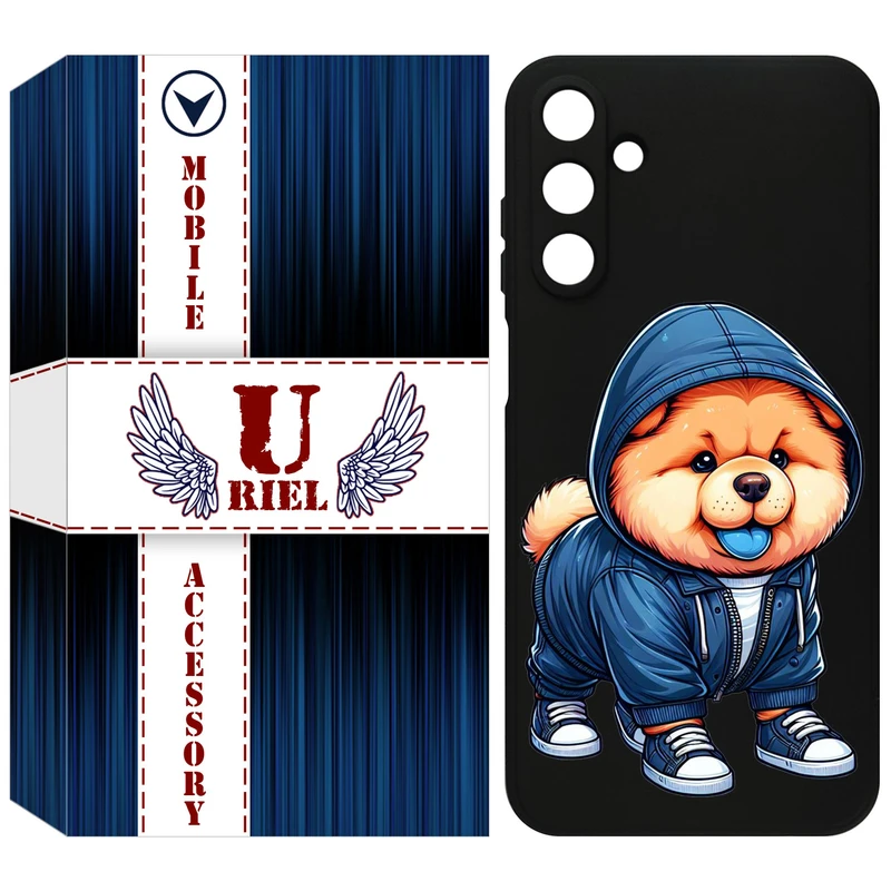 کاور یوریل مدل KSH کد 65 طرح سگ آبی مناسب برای گوشی موبایل سامسونگ Galaxy A25