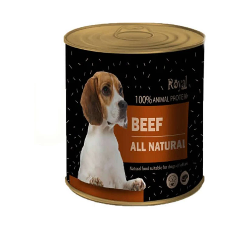 کنسرو سگ رویال کوکو مدل گوشت گاو پته وزن 800 گرم