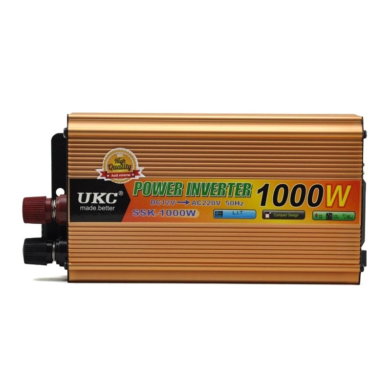 مبدل برق خودرو یو کی سی مدل CTA - 1000W