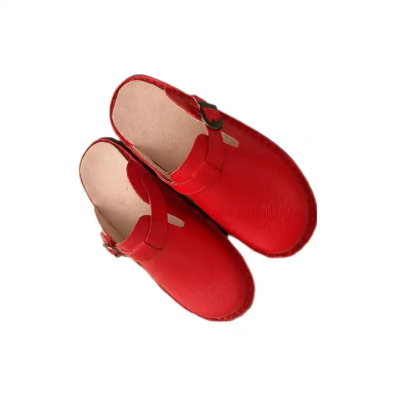 صندل زنانه مدل چرمی